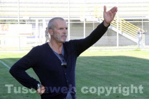 L'allenatore Gialloblù Claudio Solimina