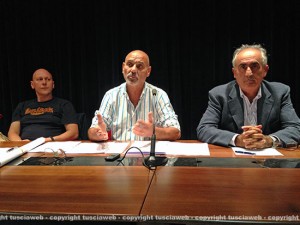 Giulio Terri, Gaetano Picchioni e Alvaro Ricci