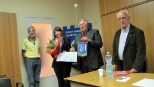 La studentessa di Agraria Flavia Mozzicarelli