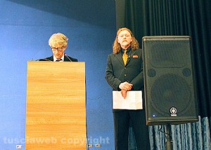 Il professor Viviani e Tim Willocks