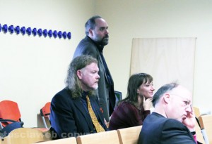 Willocks ascolta la lezione di Vittori