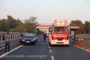 Carabinieri e vigili del fuoco
