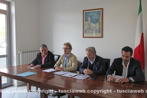 Biribicchi Oddo, Barbieri e Poleggi in conferenza stampa