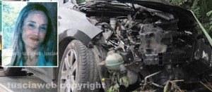 L'incidente sulla Nepesina e nel riquadro Ambra Serra