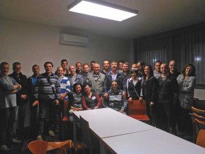 Partecipanti al corso per tecnici dei centri di revisione
