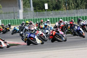 La partenza di Luca Del Canuto a Misano