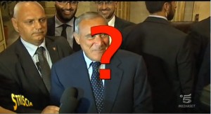 Pietro Grasso a Striscia la notizia