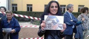 Il flash mob al giardino della Verità