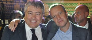 Umberto Fusco con Flavio Tosi