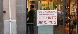 Un negozio del corso