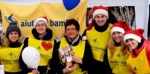 "Aiutare i bambini", i volontari in piazza