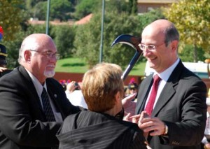 L'esibizione delle bande in Spagna