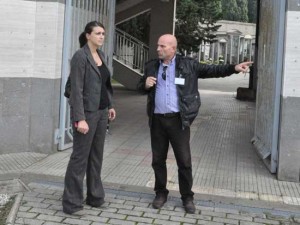 Il sopralluogo del vicesindaco Ciambella al cimitero 