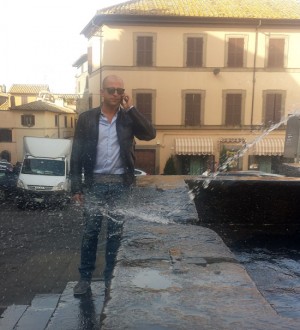 Fontana Grande, sopralluogo del consigliere Marco Ciorba