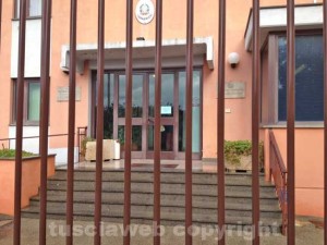 La stazione dei carabinieri di Ronciglione 