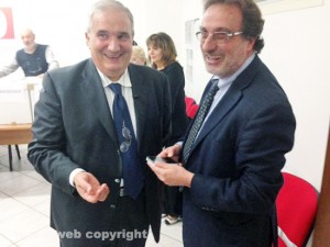 Giuseppe Fioroni con Sandro Mancinelli