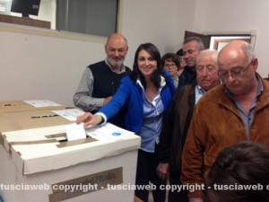 Luisa Ciambella al voto