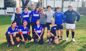 La squadra femminile di rugby