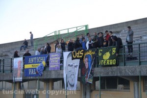 I tifosi gialloblù a Montefiascone