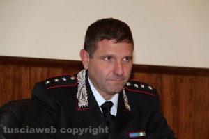 Il comandante della compagnia di Ronciglione Carlo Scotti