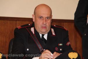 Il comandante della stazione di Barbarano Romano Marco Stella