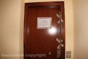 La porta d'entrata dell'abitazione