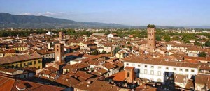 Una veduta di Lucca