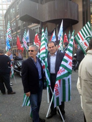 Fortunato Mannino della Cisl sotto la Regione 