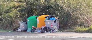 I secchioni su strada Acquabianca