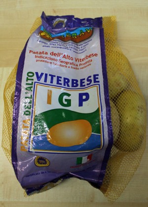 La patata dell'Alto Viterbese Igp