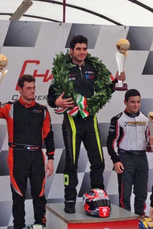 Giuseppe Gallo sul podio