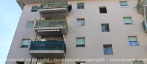 Lo stabile di via Tagete 23, dove si trova l'appartamento occupato da Tiziana Maccarrone