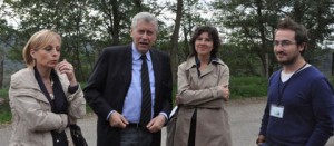 Il sindaco Michelini a Ferente