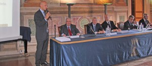 Un momento del convegno della banca popolare del Lazio