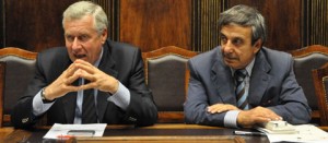 Il sindaco Michelini e l'assessore Delli Iaconi