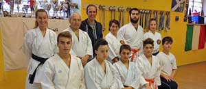 I ragazzi dell'Asd Samurai 2000