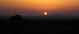 Il tramonto