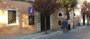L'ufficio turistico a Civita Castellana
