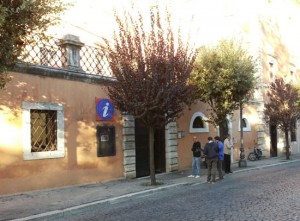 L'ufficio turistico a Civita Castellana