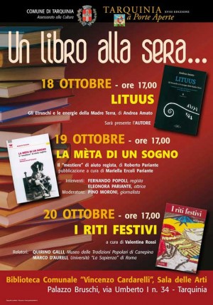 Un libro alla sera