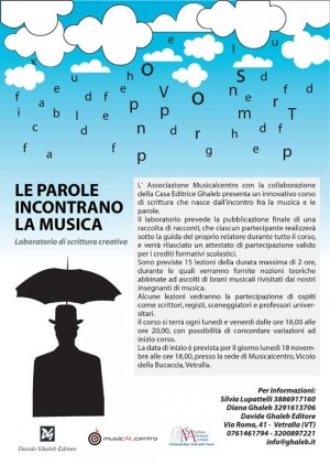 Corso di scrittura MusiclCentro