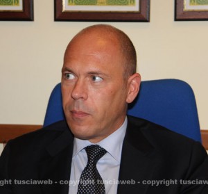 Il capo della squadra mobile Fabio Zampaglione