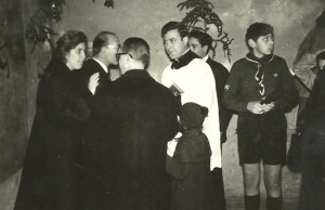 Inaugurazione nuova tana lupetti 1965