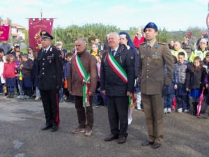 La cerimonia del decimo anniversario della strage di Nassiriya a Capranica