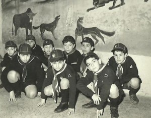 Inaugurazione nuova tana lupetti 1965