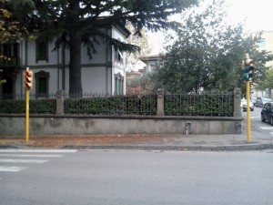 I semafori girati di viale Trieste