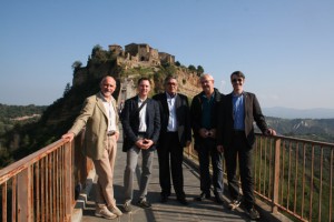 Rudolf Enste a Civita di Bagnoregio