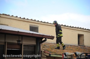 L'incendio alla pizzeria Il Ladrone di Ronciglione