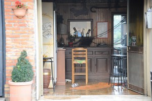 L'incendio alla pizzeria Il Ladrone di Ronciglione