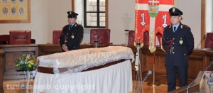 La camera ardente allestita in Provincia per Antonio Fracassini